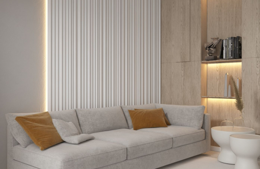 Гипсовая 3д панель Tende модель 304