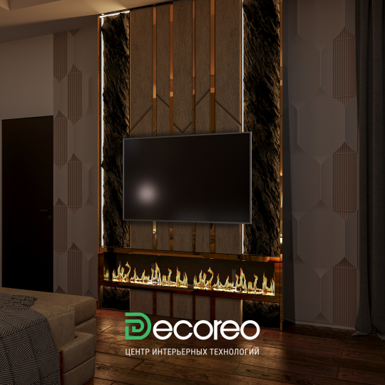 ТВ зона в современном стиле «Гранде 2»