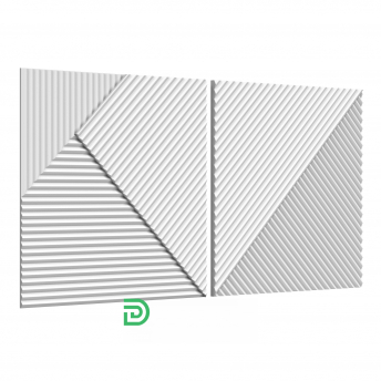 Гипсовая 3д панель Leggero luce модель 305а