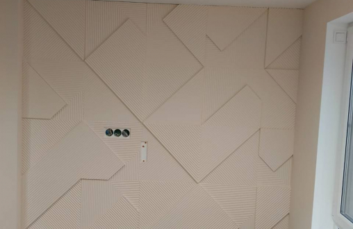 Гипсовая 3д панель Leggero luce модель 305а