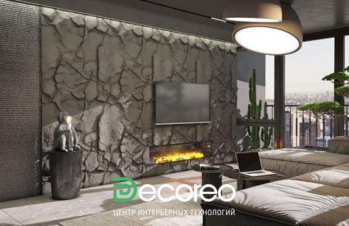 Гипсовая 3д панель «Taormina» модель 307