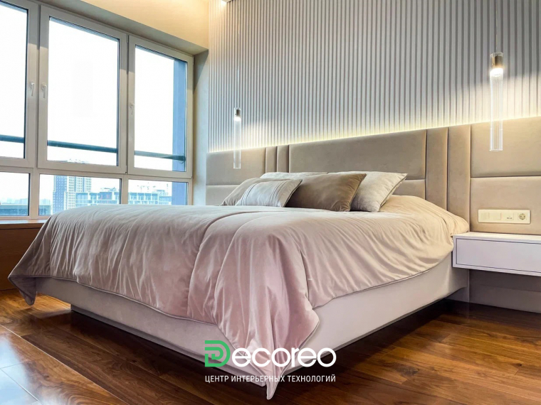 Интерьер со стильными деталями в ЖК Вестердам