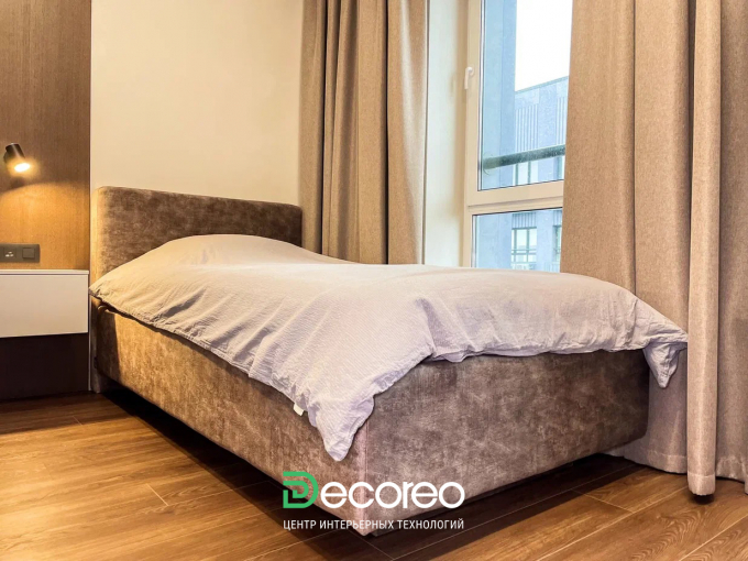 Интерьер со стильными деталями в ЖК Вестердам