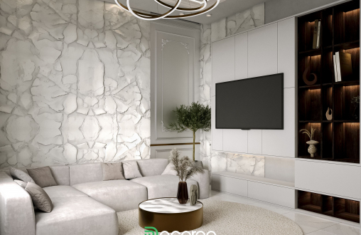 Гипсовая 3д панель «Taormina» модель 307