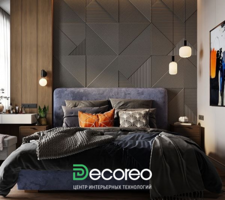 Гипсовая 3д панель Leggero модель 305b