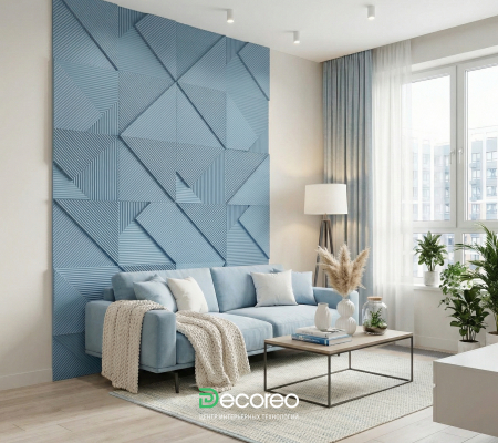 Гипсовая 3д панель Леггеро модель 305б