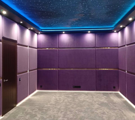 Мягкие панели для домашнего кинотеатра «Сinema»