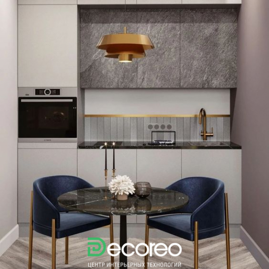 Небольшая кухня в студию «Корто»