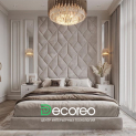 Мягкие панели в спальню «Сaselle»