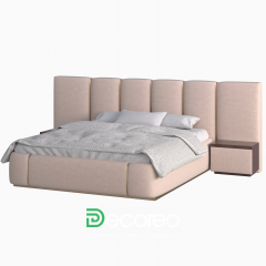 Кровать с мягкими панелями «Сamelia»