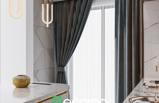 Гипсовая 3д панель Leggero модель 305b