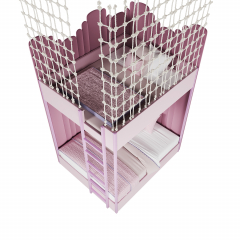 Детская двухъярусная кровать Gemelli