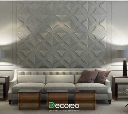 Гипсовая 3д панель «Fortuna» модель 161