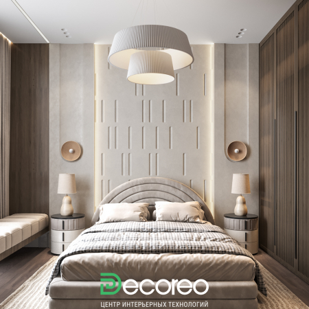 Стеновая гипсовая 3D панель модель 318