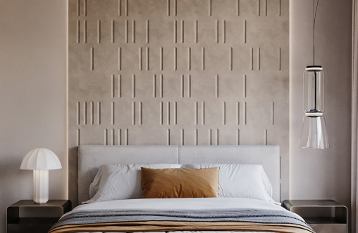 Стеновая гипсовая 3D панель модель 318