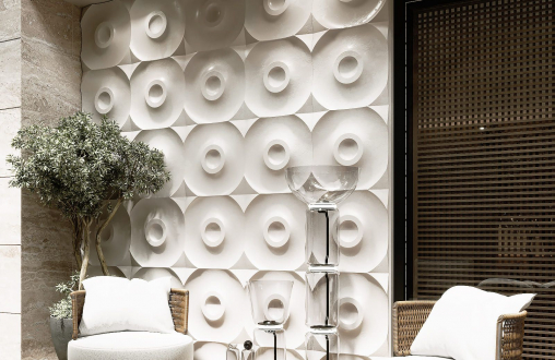 Гипсовая 3D панель модель 319