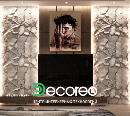 Гипсовая 3д панель «Taormina» модель 307