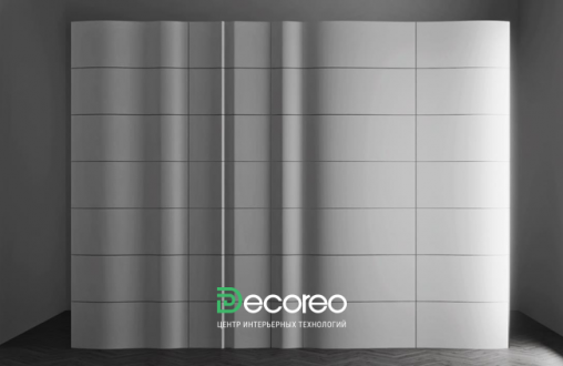 Гипсовая 3D панель «Pulse» модель 324