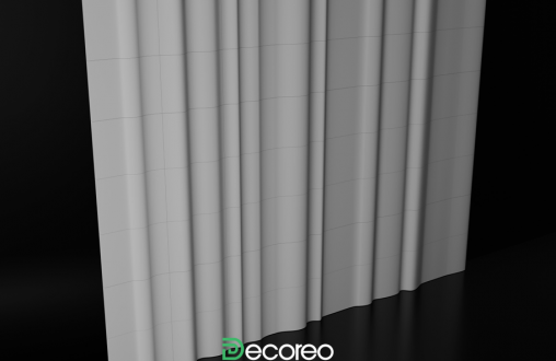 Гипсовая 3D панель «Pulse» модель 324