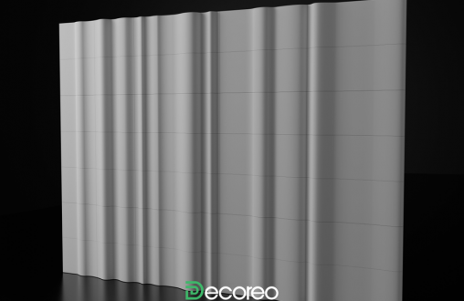 Гипсовая 3D панель «Pulse» модель 324