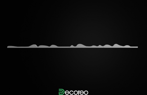 Гипсовая 3D панель «Pulse» модель 324