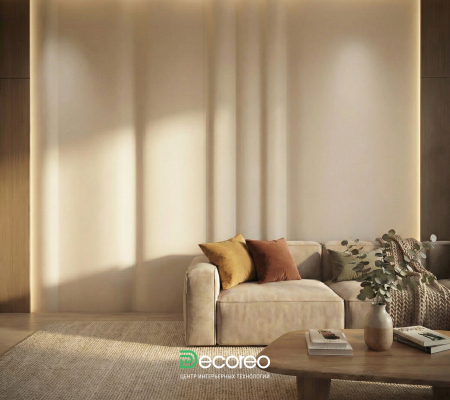 Гипсовая 3D панель «Пульс» модель 324