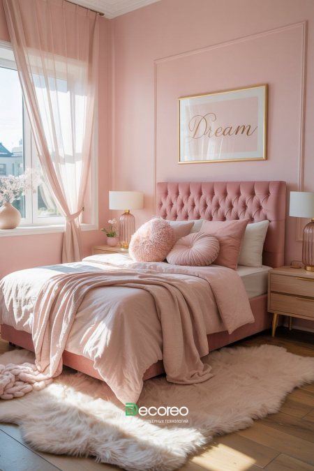 Кровать с каретной стяжкой Dolce Vita