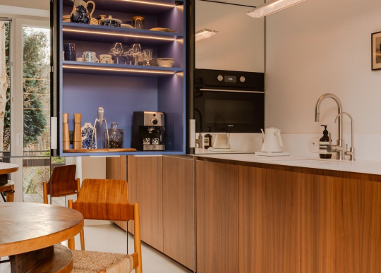 Зеркальная кухня «Инфинити»