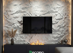 ТВ зона с камином «Fire»