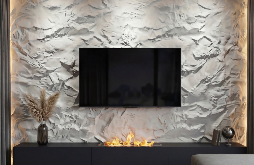 Гипсовая 3д панель «Rocce» модель 273