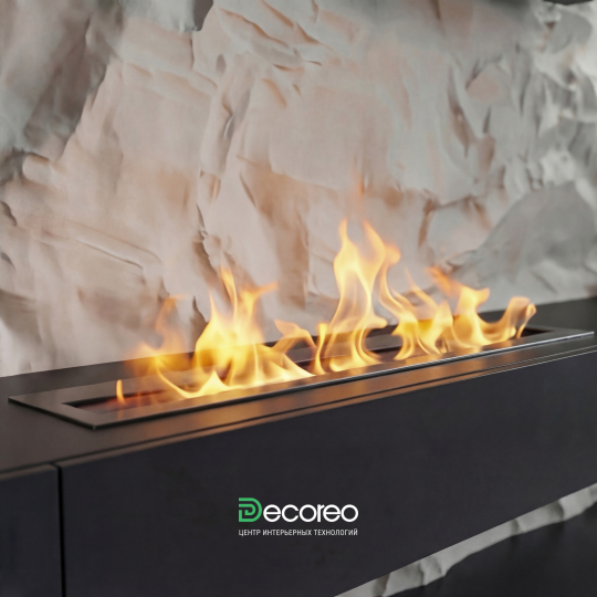 ТВ зона с камином «Файр» в наличии