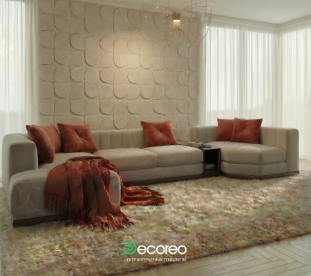 Гипсовая панель «Tondo» модель 314