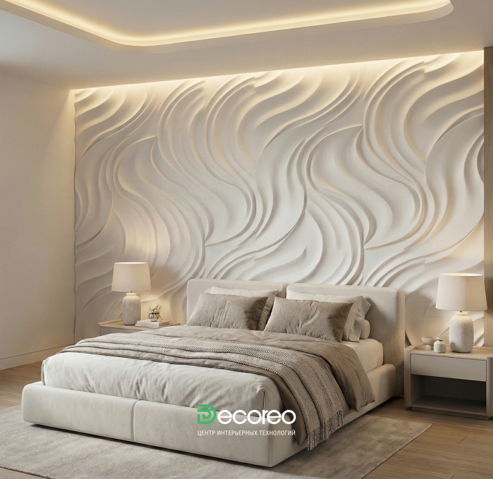 Гипсовое панно на стену «Этэрео» модель 334