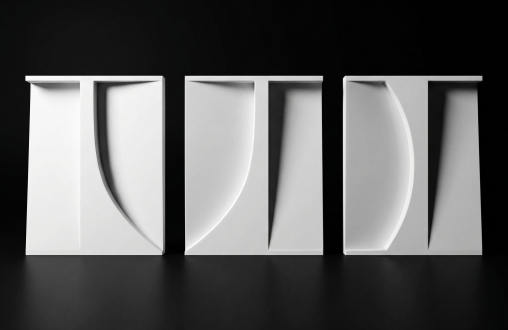 3Д панель из гипса Велум модель 330