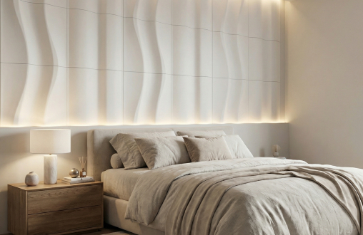 Гипсовые 3д панели «Ритмо» модель 335