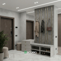 Модульная прихожая с комодом «Сильвия»