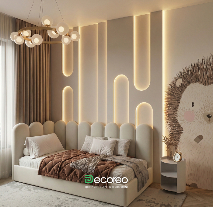 Гипсовая 3д панель «Опера» модель 336