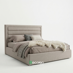 Кровать «Дейна» с мягким изголовьем