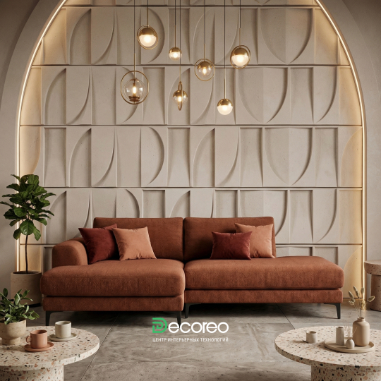 Диван «Эриче» со спальным местом на ножках