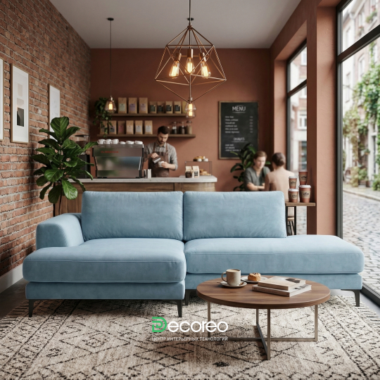 Диван «Эриче» со спальным местом на ножках