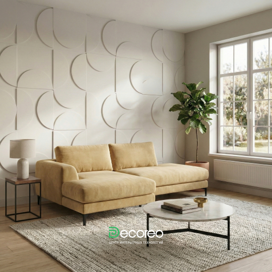 Диван «Эриче» со спальным местом на ножках