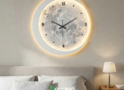 Часы настенные «Ноттэ» из гипса