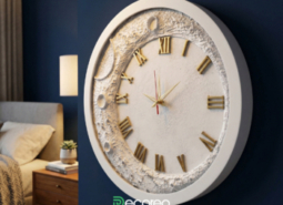 Часы из гипса «Люмэ»