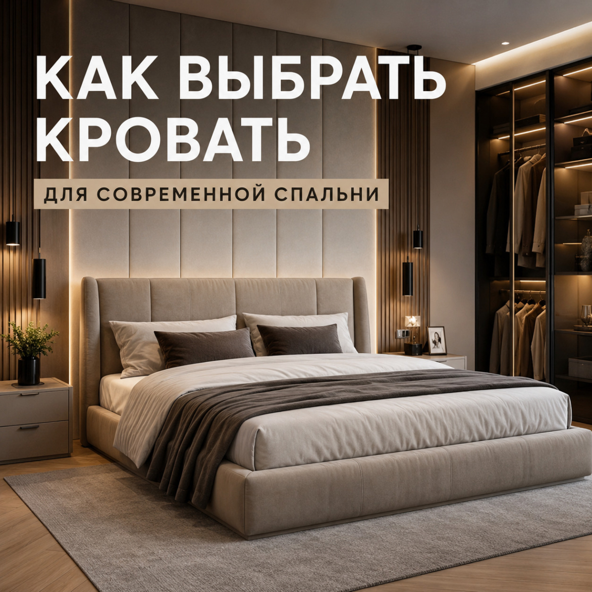 Как выбрать кровать для современной спальни: полное руководство по размерам, материалам и дизайну