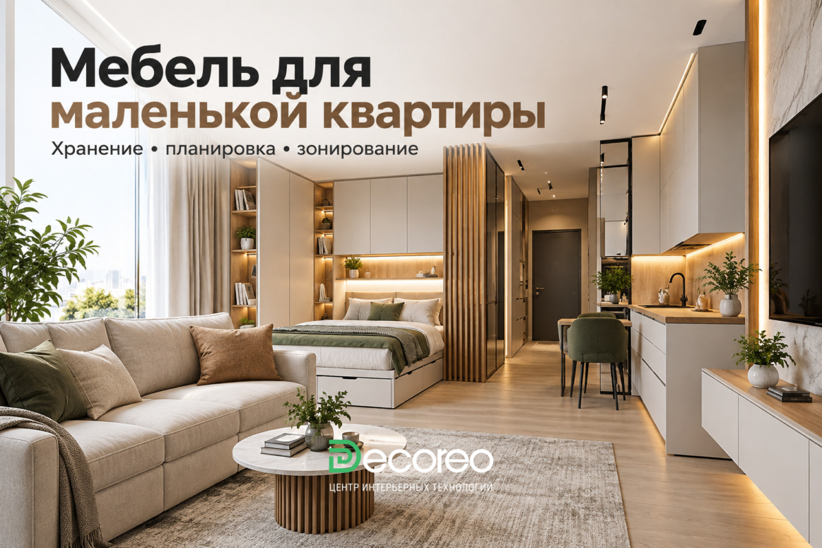 Мебель для маленькой квартиры и студии